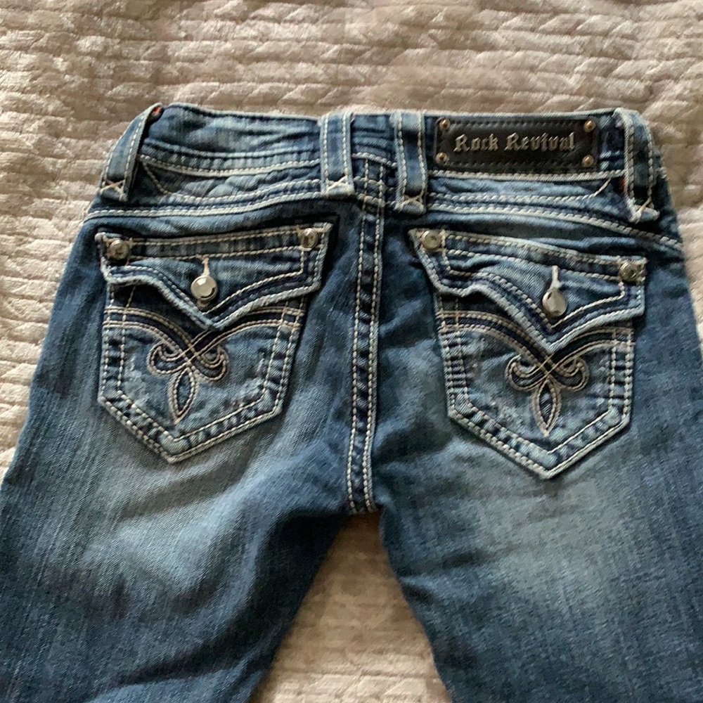 Rock Revival Skinny Jeans! Great Condition! View 2